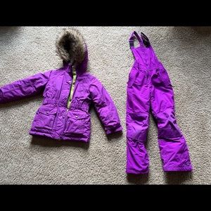 Girls Lands End Expedition Parka and Snow Pants